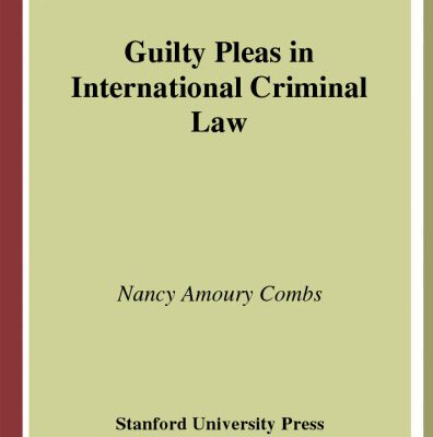 خرید و دانلود نسخه کامل کتاب Guilty pleas in international criminal law constructing a restorative justice approach