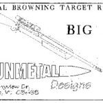 خرید و دانلود نسخه کامل کتاب Gunmetal Designs: BIG .50 Cal Browning Target Rifle Blueprints