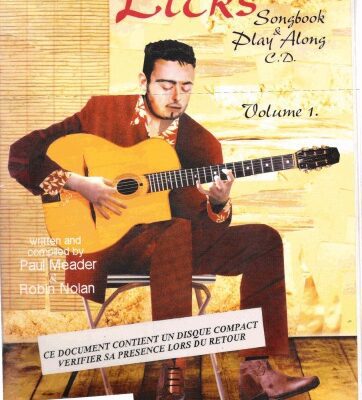 خرید و دانلود نسخه کامل کتاب Gypsy Jazz Licks Songbook