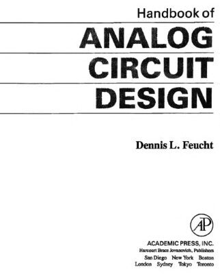 خرید و دانلود نسخه کامل کتاب Handbook of Analog Circuit Design
