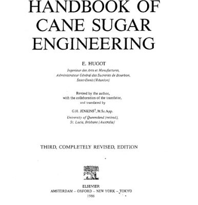 خرید و دانلود نسخه کامل کتاب Handbook of Cane Sugar Engineering