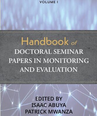 خرید و دانلود نسخه کامل کتاب Handbook of Doctoral Seminar Papers in Monitoring and Evaluation