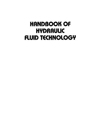 خرید و دانلود نسخه کامل کتاب Handbook of Hydraulic Fluid Technology