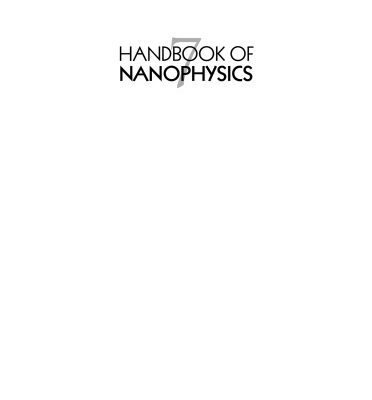 خرید و دانلود نسخه کامل کتاب Handbook of nanophysics. / no. 7, Nanomedicine and nanorobotics
