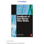 خرید و دانلود نسخه کامل کتاب Handbook of Nonwoven Filter Media