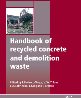 خرید و دانلود نسخه کامل کتاب Handbook of recycled concrete and demolition waste