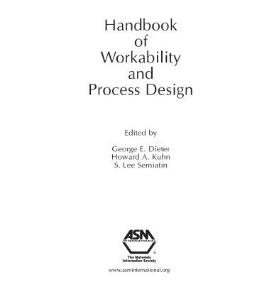 خرید و دانلود نسخه کامل کتاب Handbook of Workability and Process Design