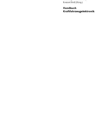 خرید و دانلود نسخه کامل کتاب Handbuch Kraftfahrzeugelektronik  GERMAN