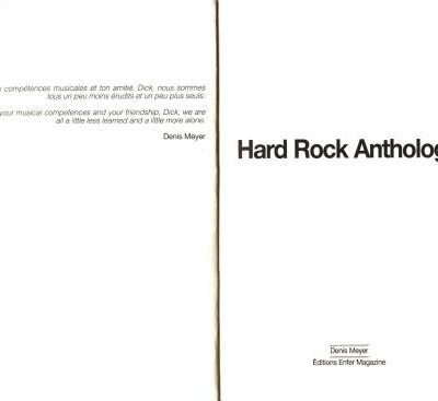 خرید و دانلود نسخه کامل کتاب Hard Rock Anthology (scan)