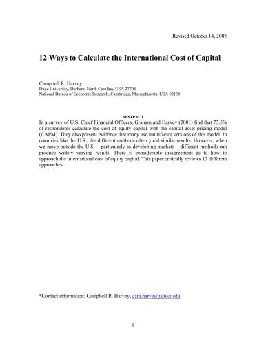 خرید و دانلود نسخه کامل کتاب Harvey. 12 Ways to Calculate the Internal Cost of Capital_68dd1a53d9503.jpeg خرید و دانلود نسخه کامل کتاب Harvey. 12 Ways to Calculate the Internal Cost of Capital