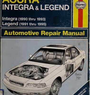 خرید و دانلود نسخه کامل کتاب Haynes Acura Integra & Legend Automotive Repair Manual