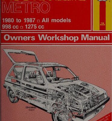 خرید و دانلود نسخه کامل کتاب Haynes Austin Metro MG & Vanden Plas Owners Workshop Manual