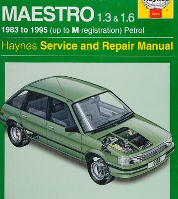 خرید و دانلود نسخه کامل کتاب Haynes Austin/MG Maestro 1.3 and 1.6 Service and Repair Manual