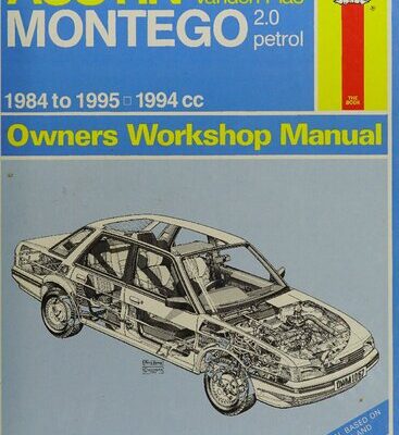 خرید و دانلود نسخه کامل کتاب Haynes Austin MG & Vanden Plas Montego 2.0 Petrol 1984 to 1995 Owners Workshop Manual