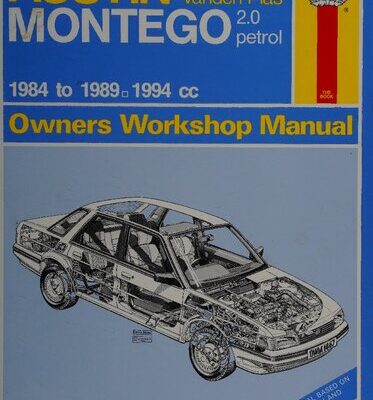 خرید و دانلود نسخه کامل کتاب Haynes Austin MG & Vanden Plas Montego 2.0 Petrol 1984 to 1989 Owners Workshop Manual