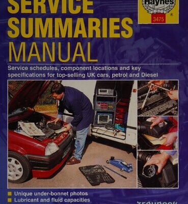 خرید و دانلود نسخه کامل کتاب Haynes Automotive Service Summaries Manual