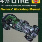 خرید و دانلود نسخه کامل کتاب Haynes Bentley 4 1/2 Litre 1927 Onwards (All models, including ‘Blower’) Owners’ Workshop Manual