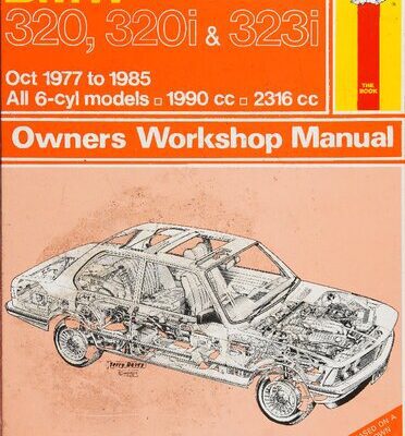 خرید و دانلود نسخه کامل کتاب Haynes BMW 320, 320i & 323i Owners Workshop Manual
