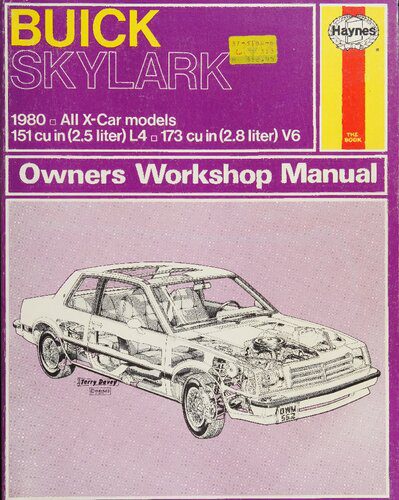 خرید و دانلود نسخه کامل کتاب Haynes Buick Skylark Owners Workshop Manual