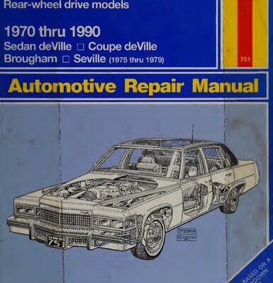خرید و دانلود نسخه کامل کتاب Haynes Cadillac RWD 1970 thru 1990 Automotive Repair Manual