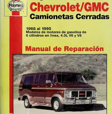 خرید و دانلود نسخه کامل کتاب Haynes Camionetas Cerradas Chevrolet & GMC Manual de Reparación