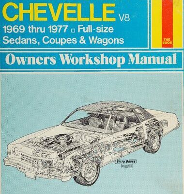 خرید و دانلود نسخه کامل کتاب Haynes Chevrolet and Chevelle Owners Workshop Manual