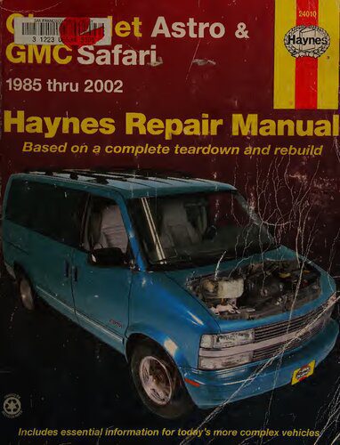 خرید و دانلود نسخه کامل کتاب Haynes Chevrolet Astro & GMC Safari Mini-Vans 1985 thru 2002 Automotive Repair Manual_68fc47b0aa6ca.jpeg خرید و دانلود نسخه کامل کتاب Haynes Chevrolet Astro & GMC Safari Mini-Vans 1985 thru 2002 Automotive Repair Manual