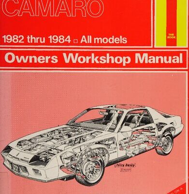 خرید و دانلود نسخه کامل کتاب Haynes Chevrolet Camaro Owners Workshop Manual 1982-1984 All Models