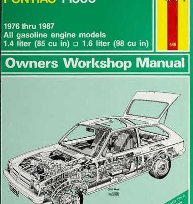 خرید و دانلود نسخه کامل کتاب Haynes Chevrolet Chevette & Pontiac T1000 Automotive Repair Manual
