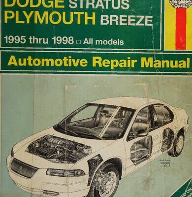 خرید و دانلود نسخه کامل کتاب Haynes Chrysler Cirrus, Dodge Stratus, Plymouth Breeze Automotive Repair Manual