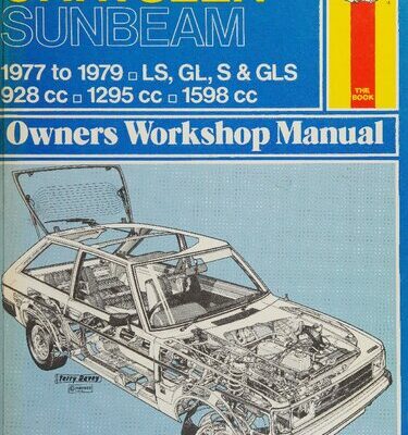خرید و دانلود نسخه کامل کتاب Haynes Chrysler Sunbeam Owners Workshop Manual