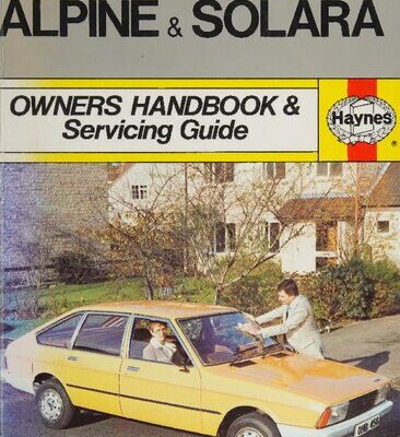 خرید و دانلود نسخه کامل کتاب Haynes Chrysler/Talbot, Alpine & Solara Owner’s Handbook & Servicing Manual