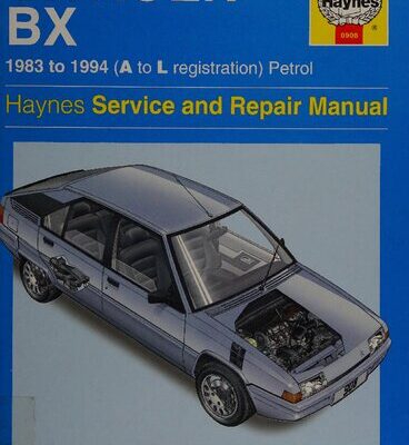 خرید و دانلود نسخه کامل کتاب Haynes Citroen BX 1983 to 1994 Service and Repair Manual