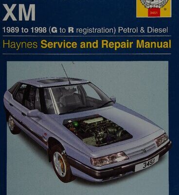 خرید و دانلود نسخه کامل کتاب Haynes Citroen XM Petrol & Diesel (1989-1997) Service and Repair Manual