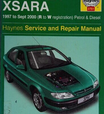 خرید و دانلود نسخه کامل کتاب Haynes Citroen Xsara Service and Repair Manual