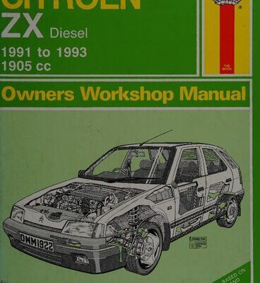 خرید و دانلود نسخه کامل کتاب Haynes Citroen ZX Diesel 1991 to 1993 1905cc Owners Workshop Manual