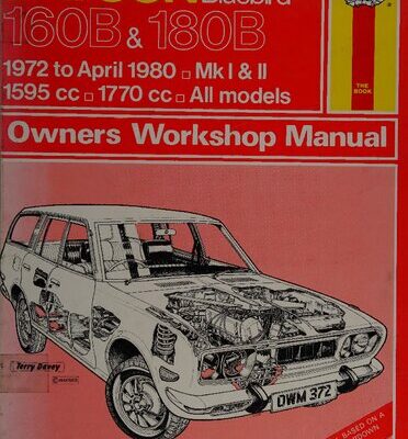 خرید و دانلود نسخه کامل کتاب Haynes Datsun Bluebird 160B & 180B Owners Workshop Manual