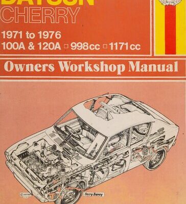 خرید و دانلود نسخه کامل کتاب Haynes Datsun Cherry Owners Workshop Manual