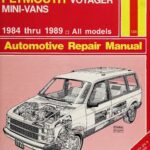 خرید و دانلود نسخه کامل کتاب Haynes Dodge Caravan & Plymouth Voyager Mini-Vans Automotive Repair Manual 1984 thru 1989