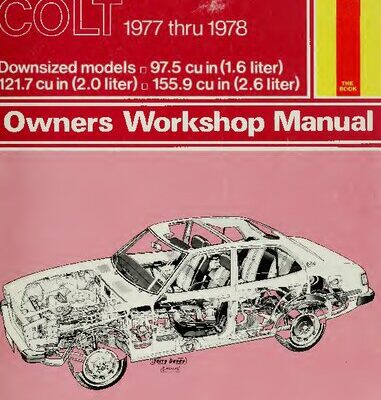 خرید و دانلود نسخه کامل کتاب Haynes Dodge Colt Owners Workshop Manual