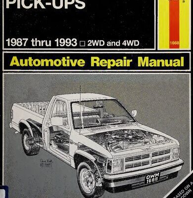 خرید و دانلود نسخه کامل کتاب Haynes Dodge Dakota Pick-Ups Automotive Repair Manual 1987 thru 1993