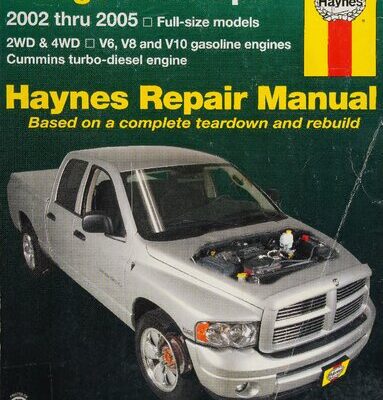 خرید و دانلود نسخه کامل کتاب Haynes Dodge Pick-Ups 2002 thru 2005 Automotive Repair Manual