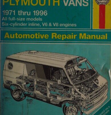 خرید و دانلود نسخه کامل کتاب Haynes Dodge & Plymouth Vans 1971 to 1996 Automotive Repair Manual