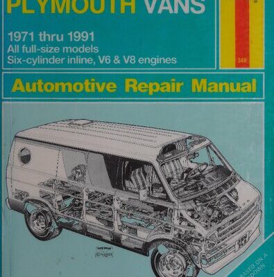 خرید و دانلود نسخه کامل کتاب Haynes Dodge & Plymouth Vans Automotive Repair Manual