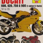 خرید و دانلود نسخه کامل کتاب Haynes Ducati 600, 620, 750 & 900 2-Valve V-Twins Service and Repair Manual