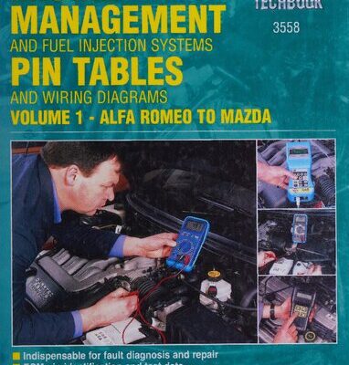 خرید و دانلود نسخه کامل کتاب Haynes Engine Management and Fuel Injection Systems Pin Tables & Wiring Diagrams Volume 1 – Alfa Romeo to Mazda
