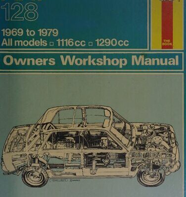 خرید و دانلود نسخه کامل کتاب Haynes Fiat 128 Owners Workshop Manual
