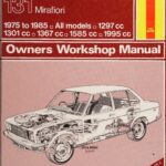 خرید و دانلود نسخه کامل کتاب Haynes Fiat 131 Mirafiori Owners Workhop Manual