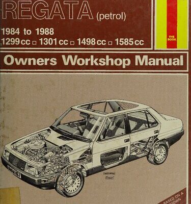 خرید و دانلود نسخه کامل کتاب Haynes Fiat Regata 1984 to 1988 Owners Workshop Manual