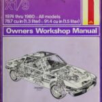 خرید و دانلود نسخه کامل کتاب Haynes Fiat X1/9 Owners Workshop Manual